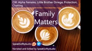 Two Futa Alpha Females Have A Chat With A Little Omega F/F/Femboy