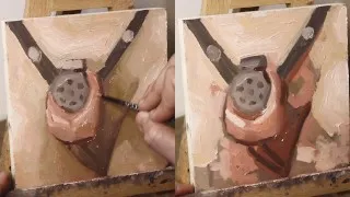 Wet Femboy Layer and Chastity Belt - JOI of Painting Episode 120