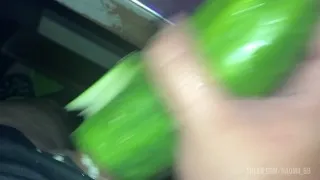 HOT TRANS GIRL CAN'T WAIT SHE'S SO HOT SHE FUCKS A CUCUMBER HARDCORE II HOT TRANS II FUCK FRUIT II P