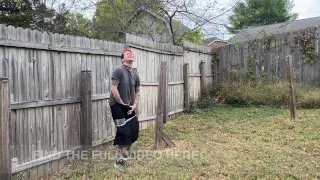 Trans Boy Desperately Pees Outside with Dick Packer