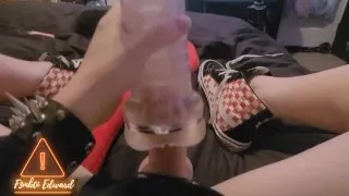 Furry Femboy play's with Toy