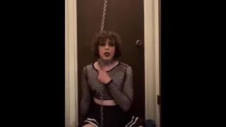 Your Chained Up Femboy is Fucking Horny for You :3