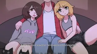 I Am Surronded By Hot Femboys On a Couch (also some chick flashed her tits!) | Hazelnut Latte pt. 11