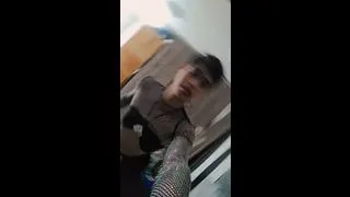 Submisive latina Femboy goes out un public, sucks and rides.