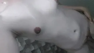 Latino Femboy Teasing in the Shower