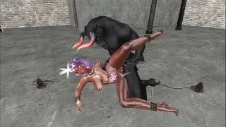 A Cute Femboy Gets Her Ass Opened In The BDSM Rooms