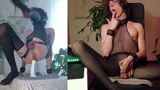 space_emma cumpilation, femboy, twink, sissy, ruined orgasm and a lot of cum