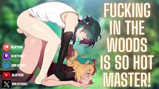 FEMBOY Ends Up FUCKING In The Woods While Camping | ASMR