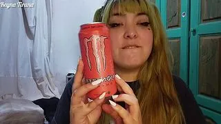 Pov: Tu novia otaku te obliga a tomar monster rosa y te vuelve una putita Femboy con ganas de pija