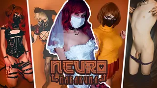 Femboy Halloween Compilation (Toga Cosplay, Velma, Demons, Witch, Tease) - Neuro Nakakuma Shorts