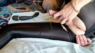 Trans gets Hentai Swimsuit destroyed with T-girl Cum