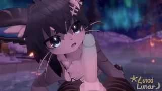 POV Horny femboy shark wants your cock so bad...