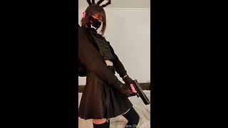 Femboy Bunny Soldier Takes You Prisoner~