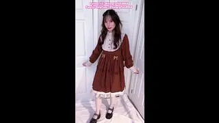SFW* Cute face baby doll sissy femboy kiss dance CloseUps