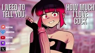 Femboy Yaps To You While Jerking Off | Real Erotic ASMR