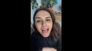 POV:Trans dirty talks and begs for cum in mouth!(More on OF)