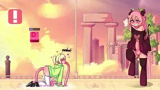 Max the Elf ♂ - Cute Femboy Elf Gets Fucked by Futanari Monsters | Hentai Game