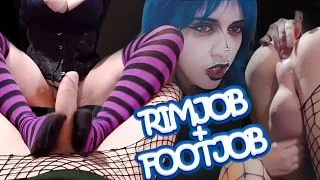 Mami Goth Folla y Penetra a su Femboy /FEMDOM