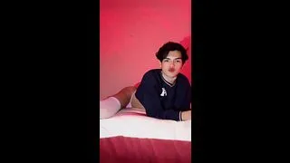 Femboy Twink in sexy little dress teasing