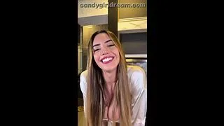 Horny Trans Candy Showing Her Massive Dick and Play Herself