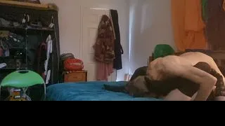 Petite trans lola hot sex with hung older daddy (black lingerie pt 1)