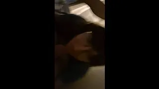 Getting a tasty blowjob from femboy roommate