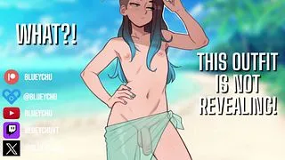Femboy Beach Date GETS FREAKY | NSFW ASMR